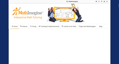 Desktop Screenshot of mathimagine.com